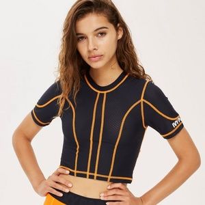 Ivy Park Mesh Crop Top